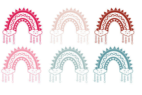 Boho Rainbo Design Graphics and Crafts Review