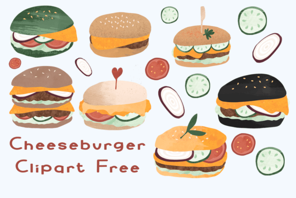 Cheeseburger Clipart Free Graphics and Freebies Review