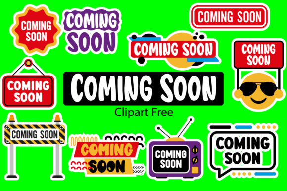 Coming Soon Clipart Free Graphics & Freebies Review