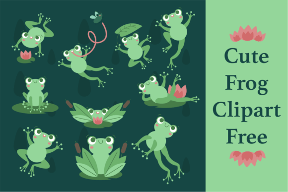 Cute Frog Clipart Free Graphics and Freebies Review