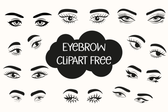 Eyebrow Clipart Free Review