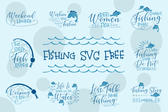 Fishing SVG Free Graphics and Freebies Review