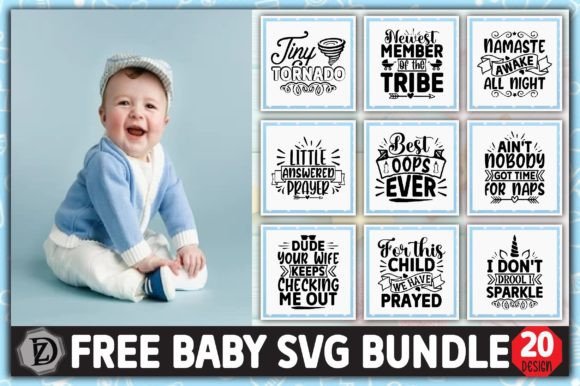Free Baby SVG Bundle