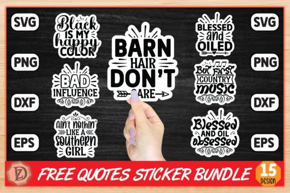 Free Quotes Sticker Bundle: Graphics and Crafts Review