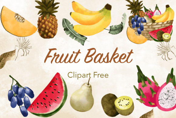 Fruit Basket Clipart Free Review