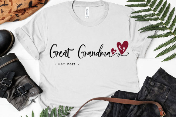 Great Gradma EST 2021 Graphics for Crafts