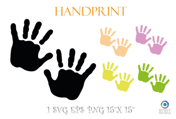 Handprint Silhouette Graphics and Freebies Review