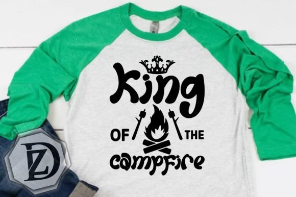 King of the Campfire Graphics for Crafts and Creative Publishing