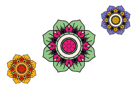 Mandala Pattern Bundle Design: A Versatile Graphics Freebie for Creative Branding
