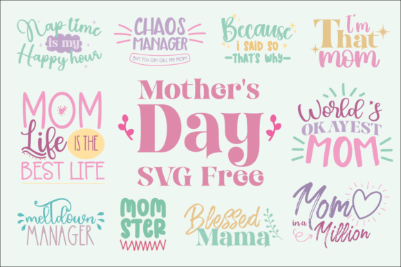 Mother’s Day SVG Free Graphics & Freebies Review