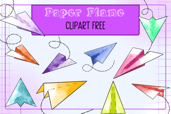 Paper Plane Clipart Free Graphics and Freebies Review