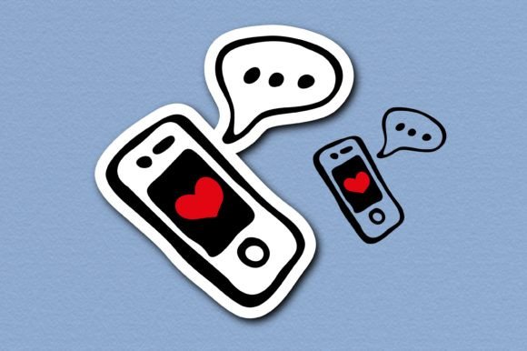 PHONE Sublimation Graphics for Crafts and Creative Websites