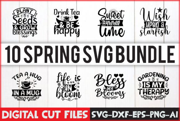 Spring SVG Bundle: A Versatile Graphic Design Asset for Crafts and Creativity