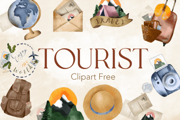 Tourist Clipart Free: A Designer’s Review for Graphics and Freebies