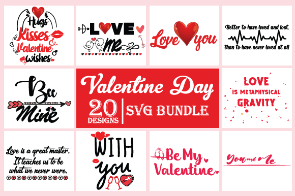 Valentine s Day Svg Bundle - Free Design for Graphics and Crafts