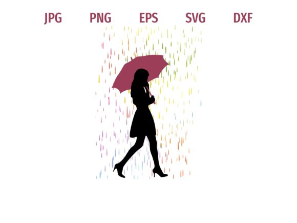 Walking in the Rain Graphics Review: Freebies for Designers